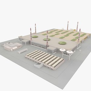 3D model masjid e nimra arafat