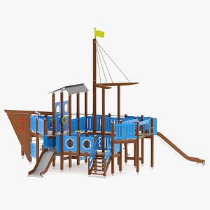 Lappset Fishing Ship 3D model