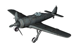 wwii fw-190a 3D model