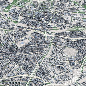 Essen City Germany model