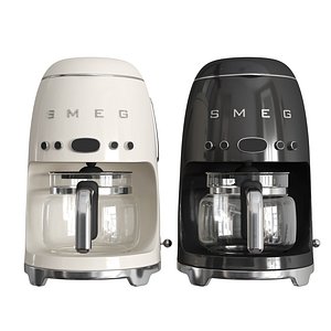 Smeg Coffee Machine02 3D model