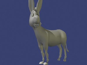 free max model dankey rigging bone