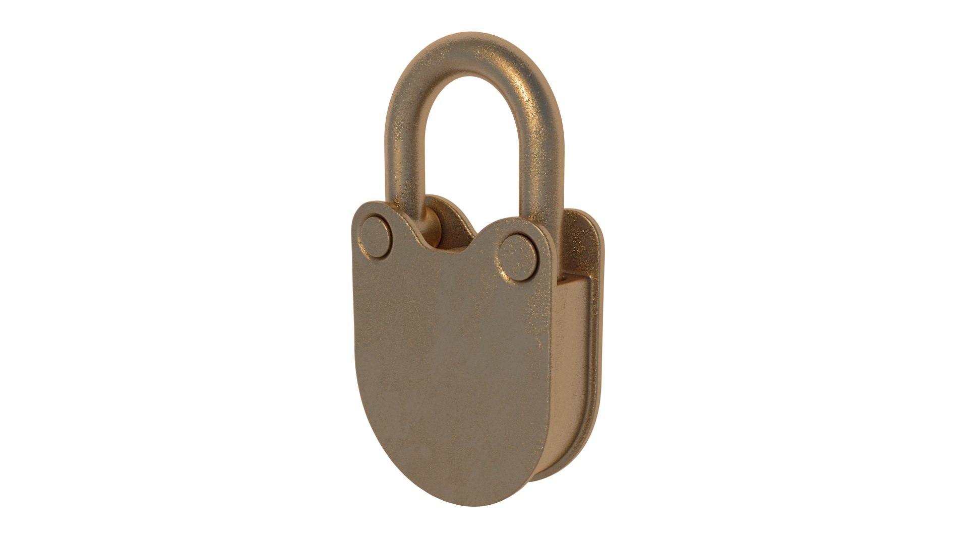 Padlock Gold collection model TurboSquid 1753584