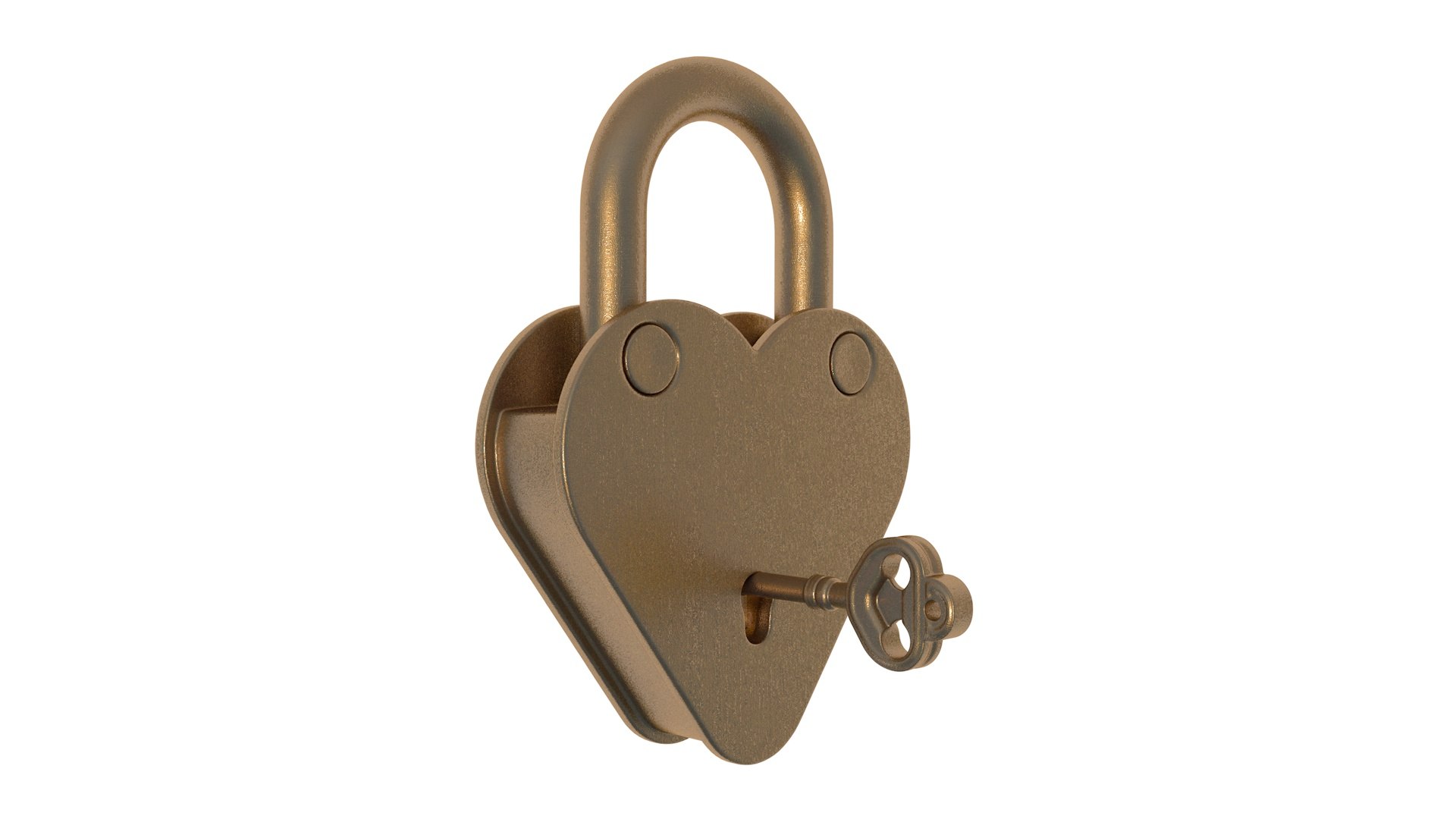 Padlock Gold collection model TurboSquid 1753584