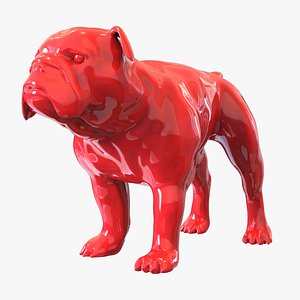 Bulldog Statue