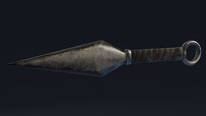 3D Kunai model