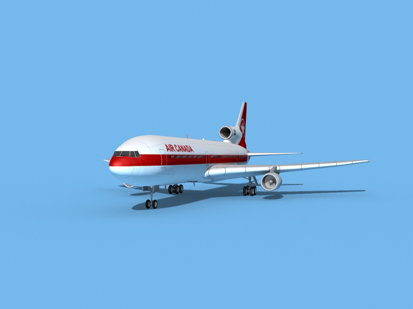 3D Lockheed L-1011-10 Air - TurboSquid 1488827