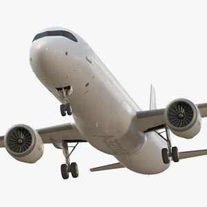 3D A321XLR White livery SC