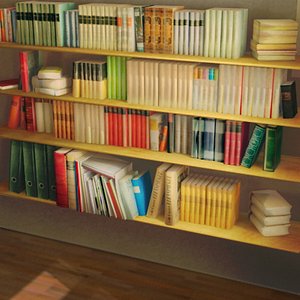 bookshelves_C4d