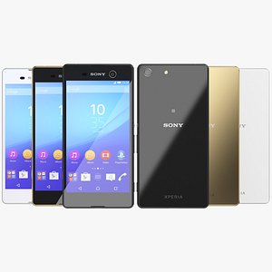 3d 3ds realistic sony xperia m5