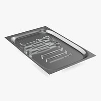 Surgical Retractors on Tray