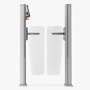 3D Axess AX500 Smart Gate NG Flap Glass model