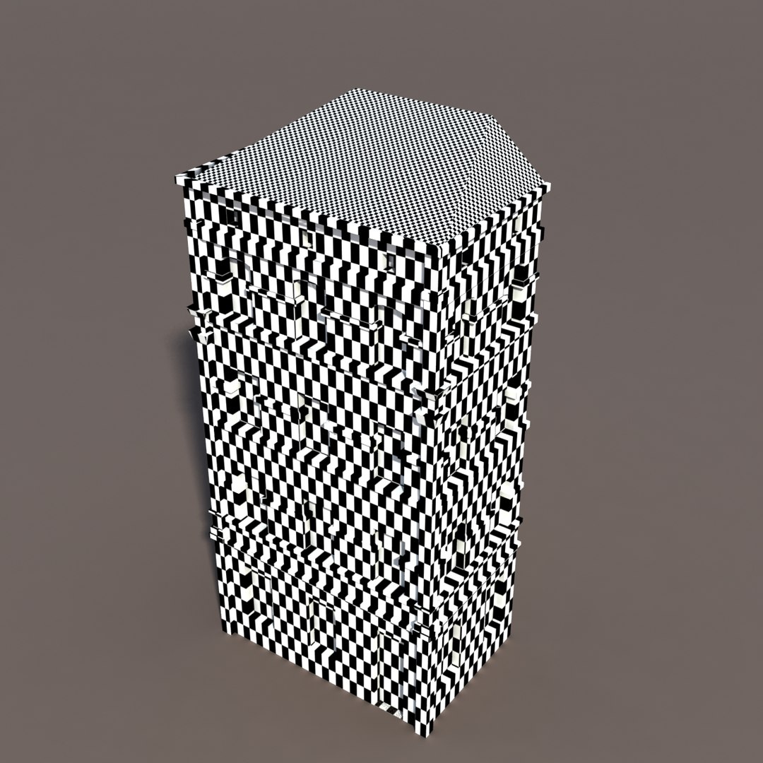 Building Exterior Modelled 3d Model