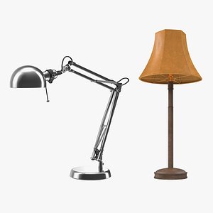 desk lamps 3D model