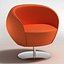 3d model realistic armchair
