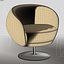 3d model realistic armchair