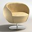 3d model realistic armchair