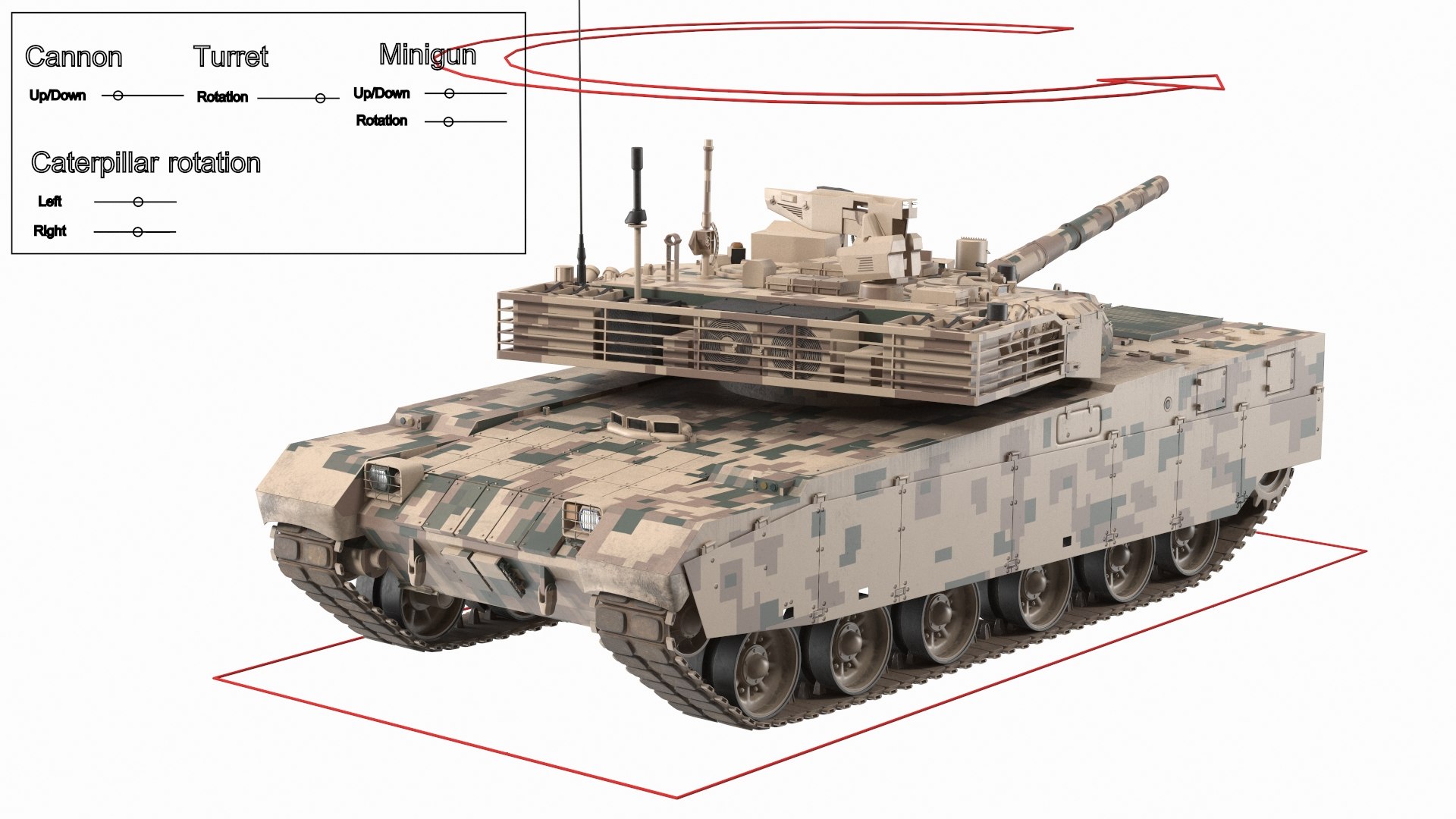 Norinco VT-4 Chinese Tank Rigged 3D model - TurboSquid 2101526