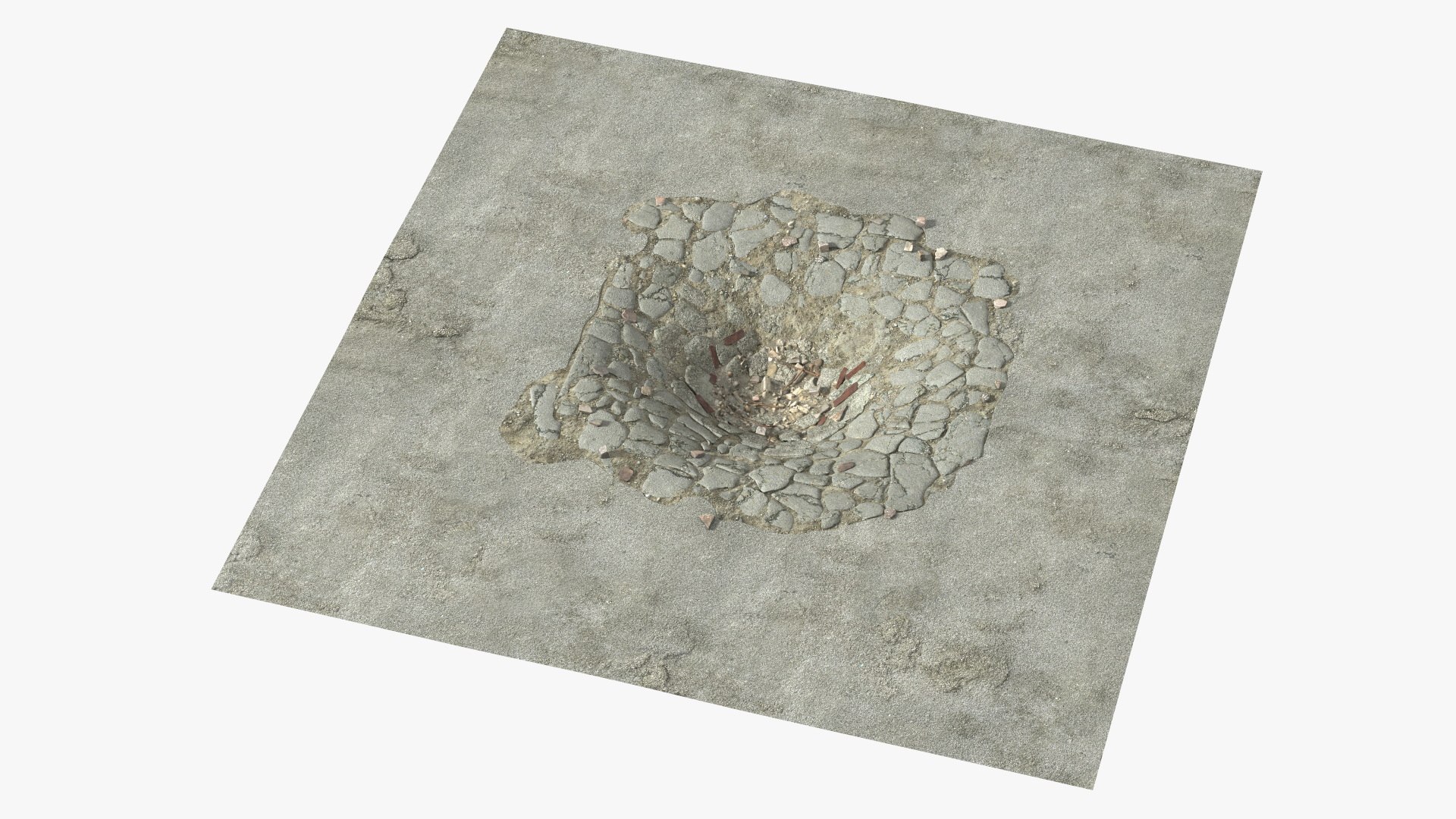 Bomb Funnel 3D model preview