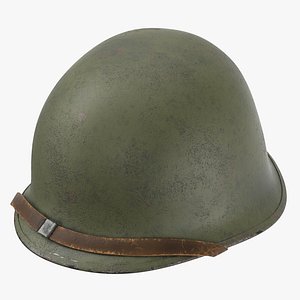 3d model m1 combat helmet cover