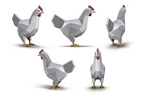 Chicken Low Poly