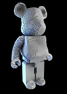 3D model BearBrick Vox