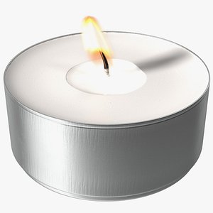 Lighted Tea Candle