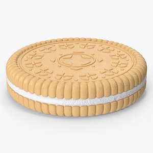 3D Sandwich Biscuit Cookie
