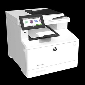 printer hp color laserjet 3D model