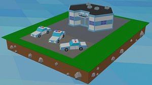 3D police station