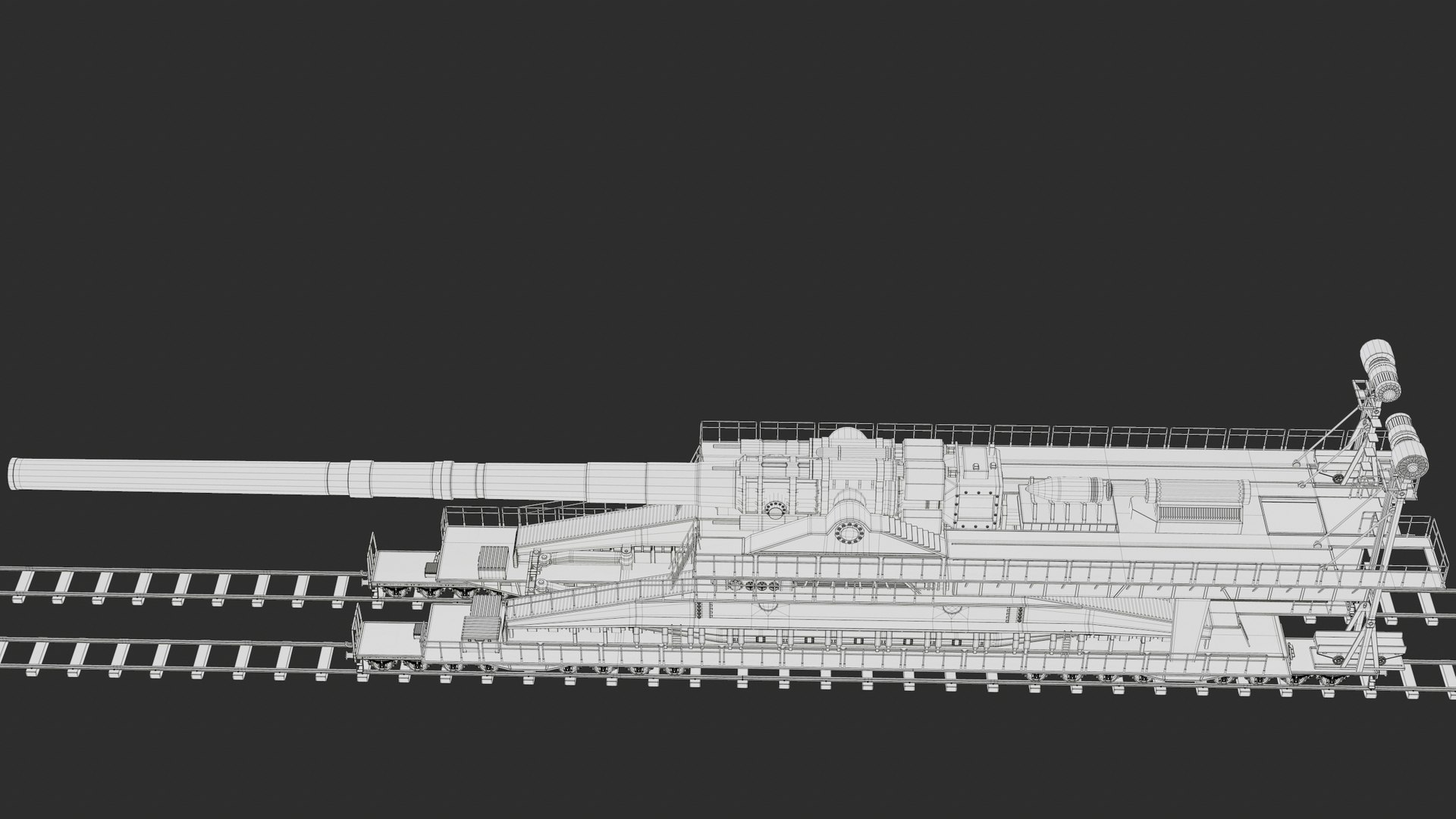 Rigged Super Heavy Artillery Gun Dora WWII PBR 3D model https://p.turbosquid.com/ts-thumb/c9/PiyB61/9i/screenshot324/png/1709547090/1920x1080/fit_q87/451a3a68ee52736b06447580171f23207493a2c7/screenshot324.jpg