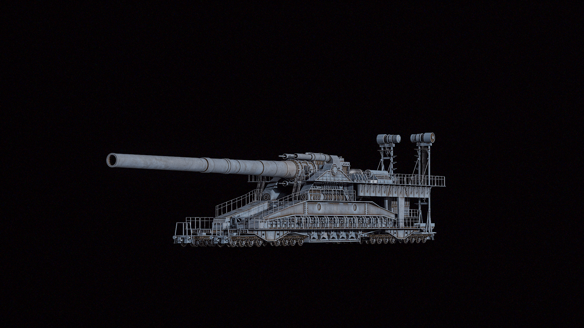 Rigged Super Heavy Artillery Gun Dora WWII PBR 3D model https://p.turbosquid.com/ts-thumb/c9/PiyB61/a8/z00/png/1709546441/1920x1080/turn_fit_q99/b6a811f1f4d5f27a24544d837b94596035d53647/z00-1.jpg