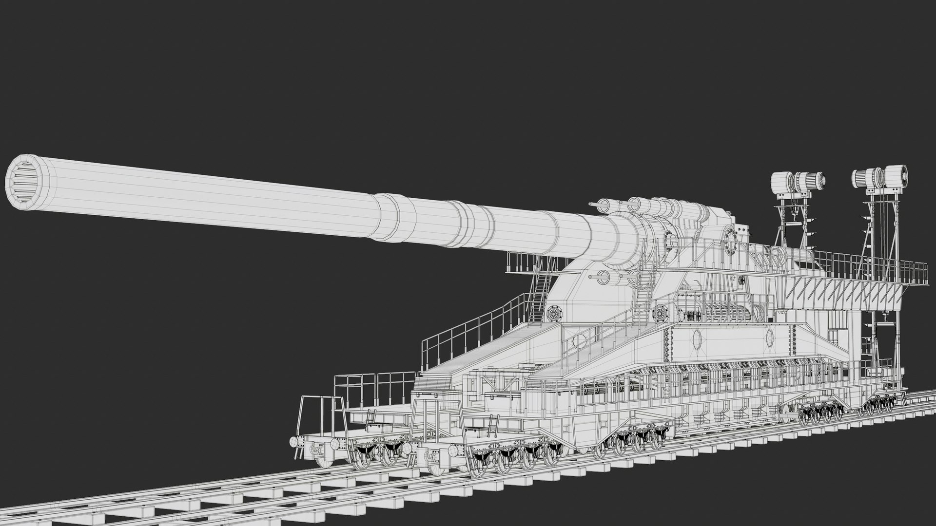 Rigged Super Heavy Artillery Gun Dora WWII PBR 3D model https://p.turbosquid.com/ts-thumb/c9/PiyB61/eO/screenshot304/png/1709547078/1920x1080/fit_q87/382d660a239858daeeb1a8458171faa6646a08a0/screenshot304.jpg