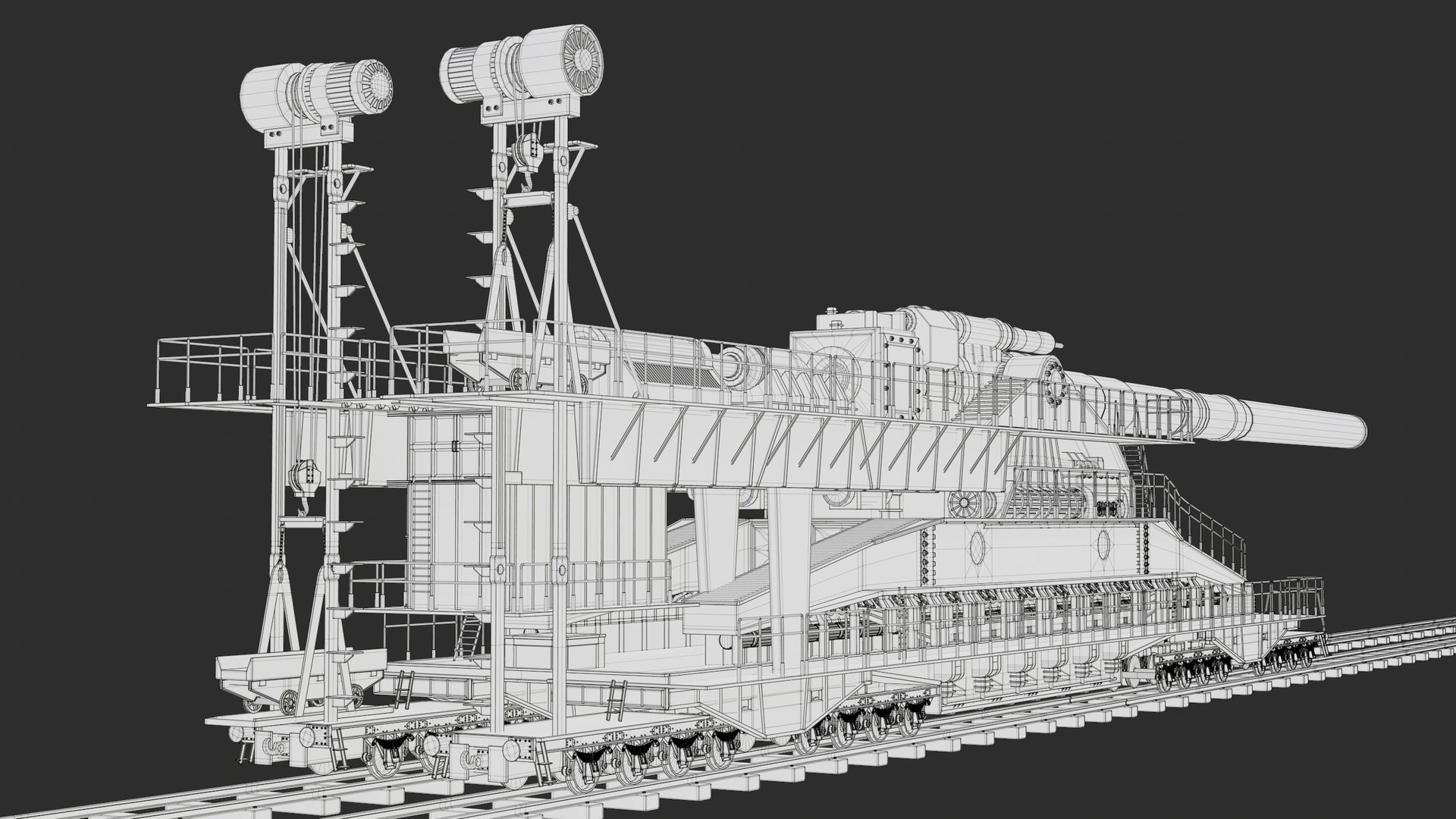 Rigged Super Heavy Artillery Gun Dora WWII PBR 3D model https://p.turbosquid.com/ts-thumb/c9/PiyB61/fE/screenshot315/png/1709547085/1920x1080/fit_q87/967c4bcd7219b82c563c89aa9a1e93c92a564536/screenshot315.jpg