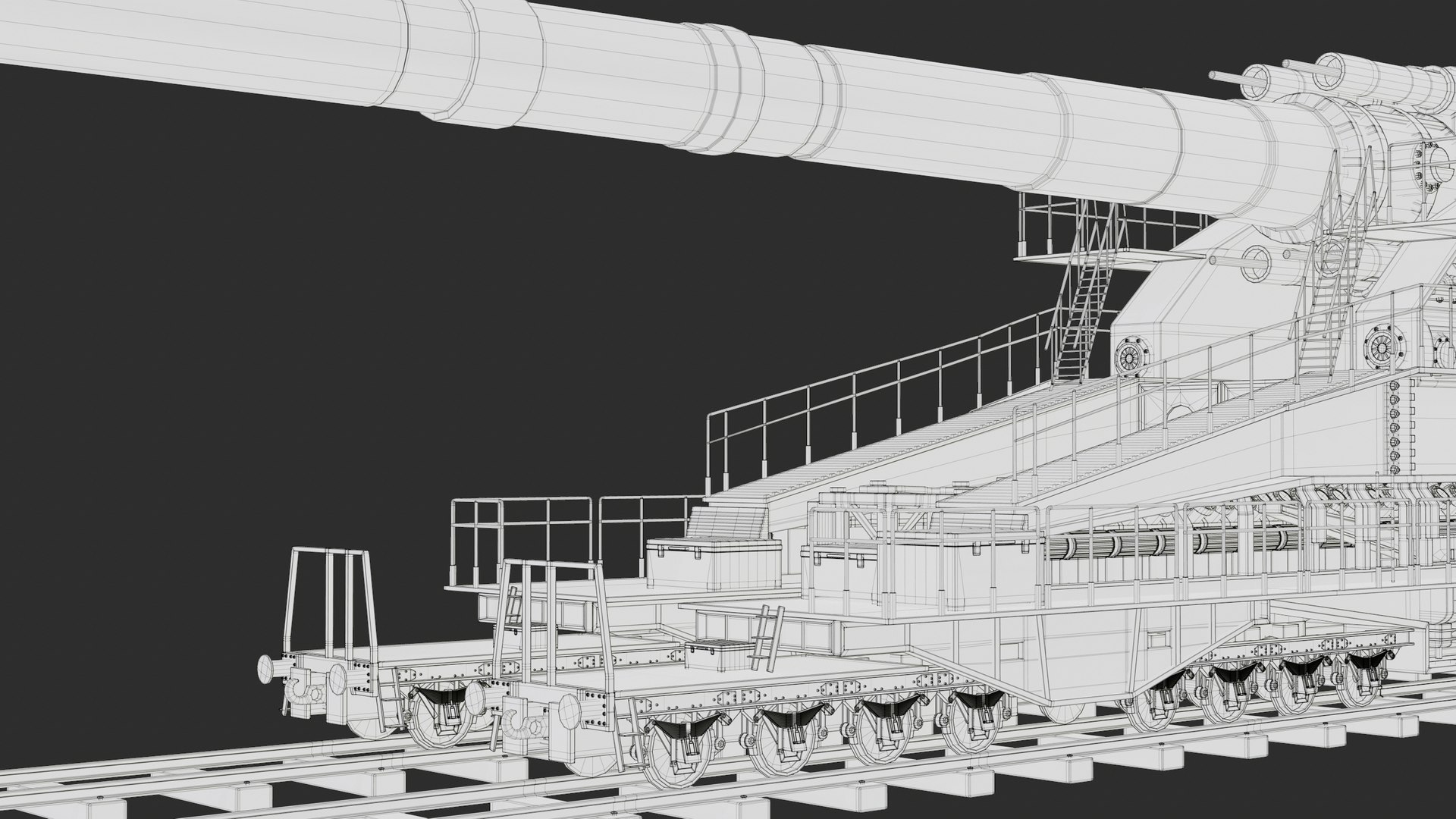 Rigged Super Heavy Artillery Gun Dora WWII PBR 3D model https://p.turbosquid.com/ts-thumb/c9/PiyB61/fh/screenshot327/png/1709547093/1920x1080/fit_q87/15ce455d37467ed3110c5e4fee7123616577b8dd/screenshot327.jpg