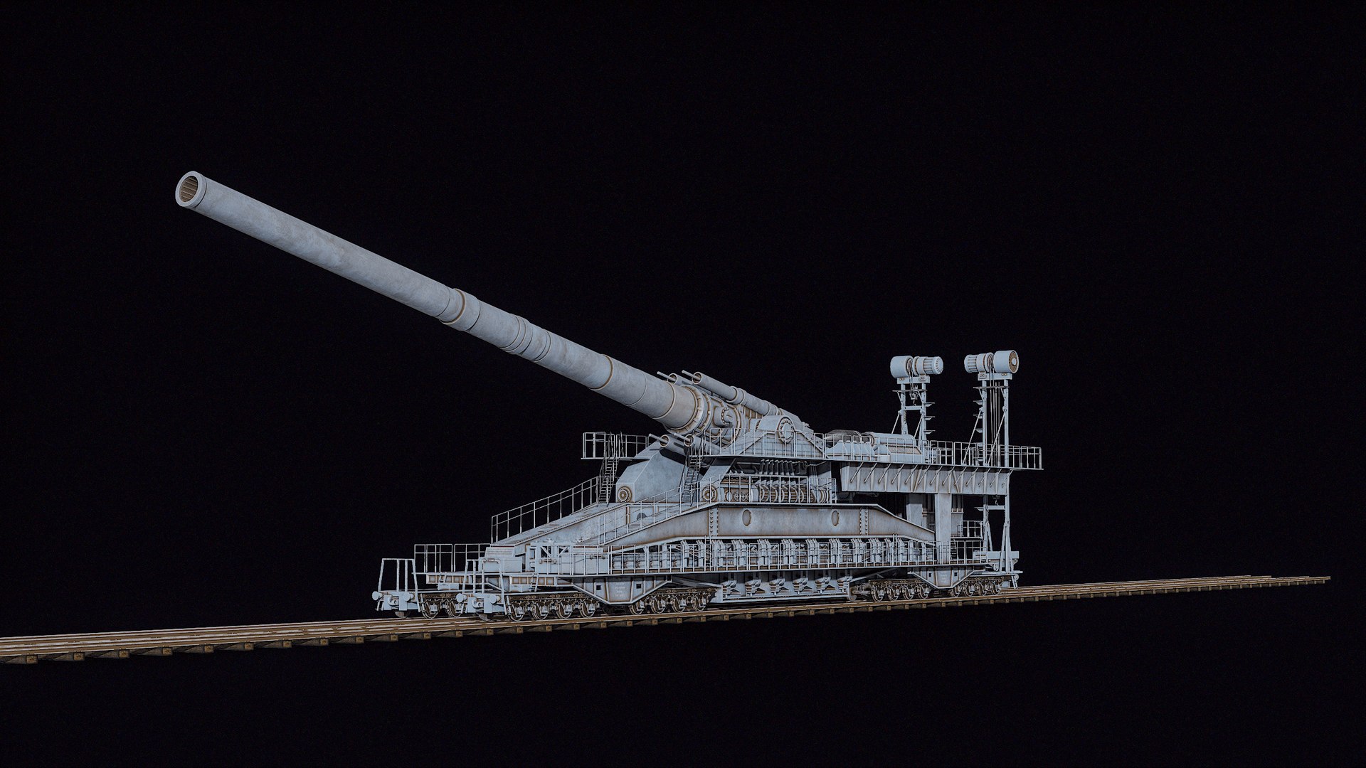 Rigged Super Heavy Artillery Gun Dora WWII PBR 3D model https://p.turbosquid.com/ts-thumb/c9/PiyB61/hQ/rendcol_00029/png/1709546001/1920x1080/fit_q87/f298faf368b9c3f38829b9341e273dc4d41bc81a/rendcol_00029.jpg