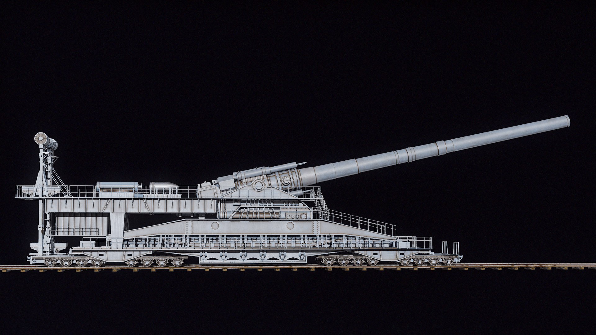 Rigged Super Heavy Artillery Gun Dora WWII PBR 3D model https://p.turbosquid.com/ts-thumb/c9/PiyB61/tB/rendcol_00010/png/1709545983/1920x1080/fit_q87/cbe303fd6672c35999352b3884196086a6015889/rendcol_00010.jpg