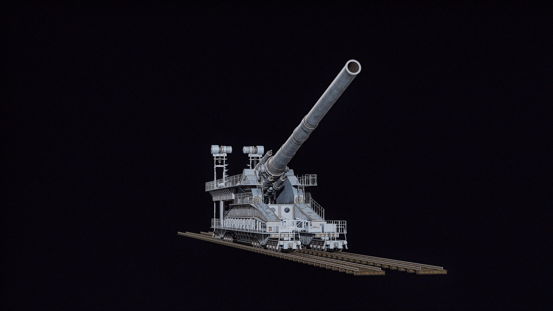Rigged Super Heavy Artillery Gun Dora WWII PBR 3D model https://p.turbosquid.com/ts-thumb/c9/PiyB61/vl/rendcol_00003/png/1709545977/1920x1080/fit_q87/136165fb781d353c3d2ad2802ed71b115db1772b/rendcol_00003.jpg