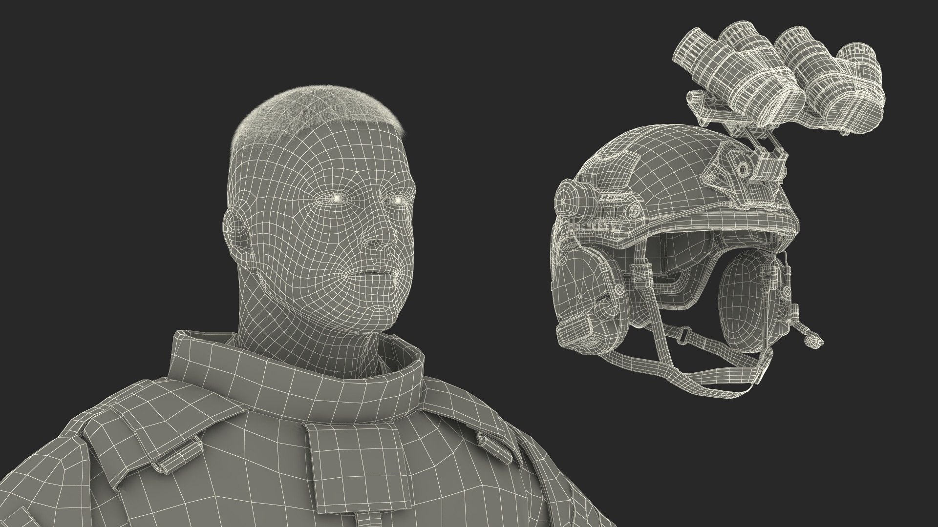 3D Military Soldier Green Camo with Night Visor A-pose model https://p.turbosquid.com/ts-thumb/c9/YjSb7v/PZ/militarysoldiergreencamowithnightvisorapose3dsmodel025/jpg/1724173155/1920x1080/fit_q87/44dbd8a72388468ce3e99a6f003368301eac22fc/militarysoldiergreencamowithnightvisorapose3dsmodel025.jpg