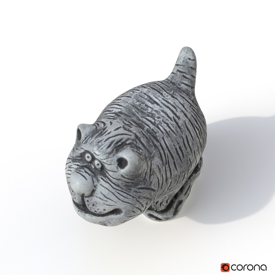 Cat Photogrammetry Renders 3D Model - TurboSquid 1207556
