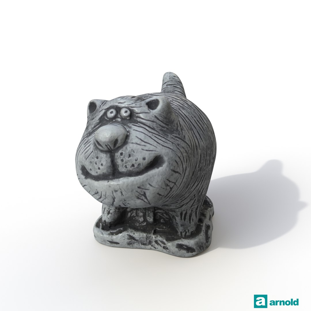 Cat Photogrammetry Renders 3D Model - TurboSquid 1207556