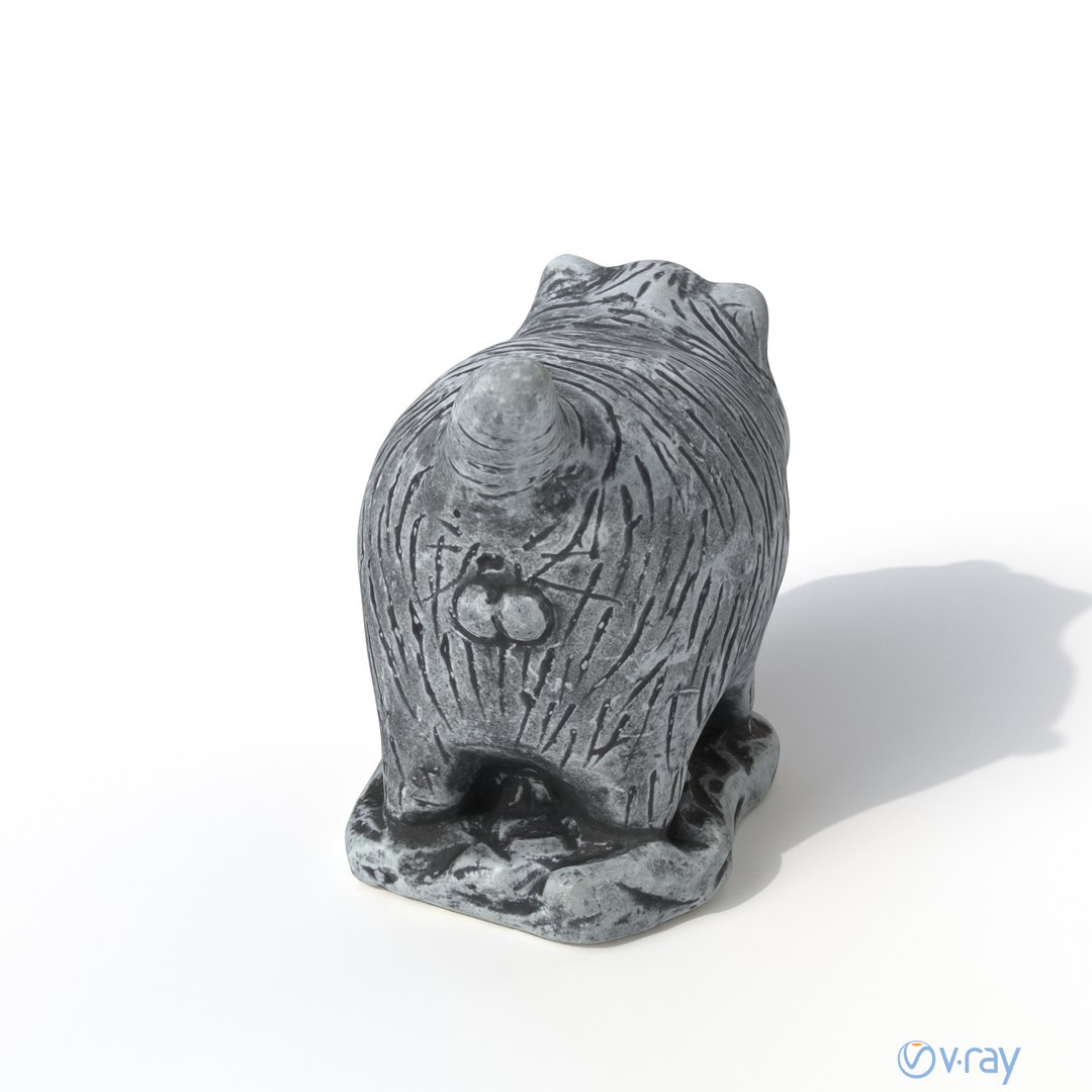 Cat Photogrammetry Renders 3D Model - TurboSquid 1207556