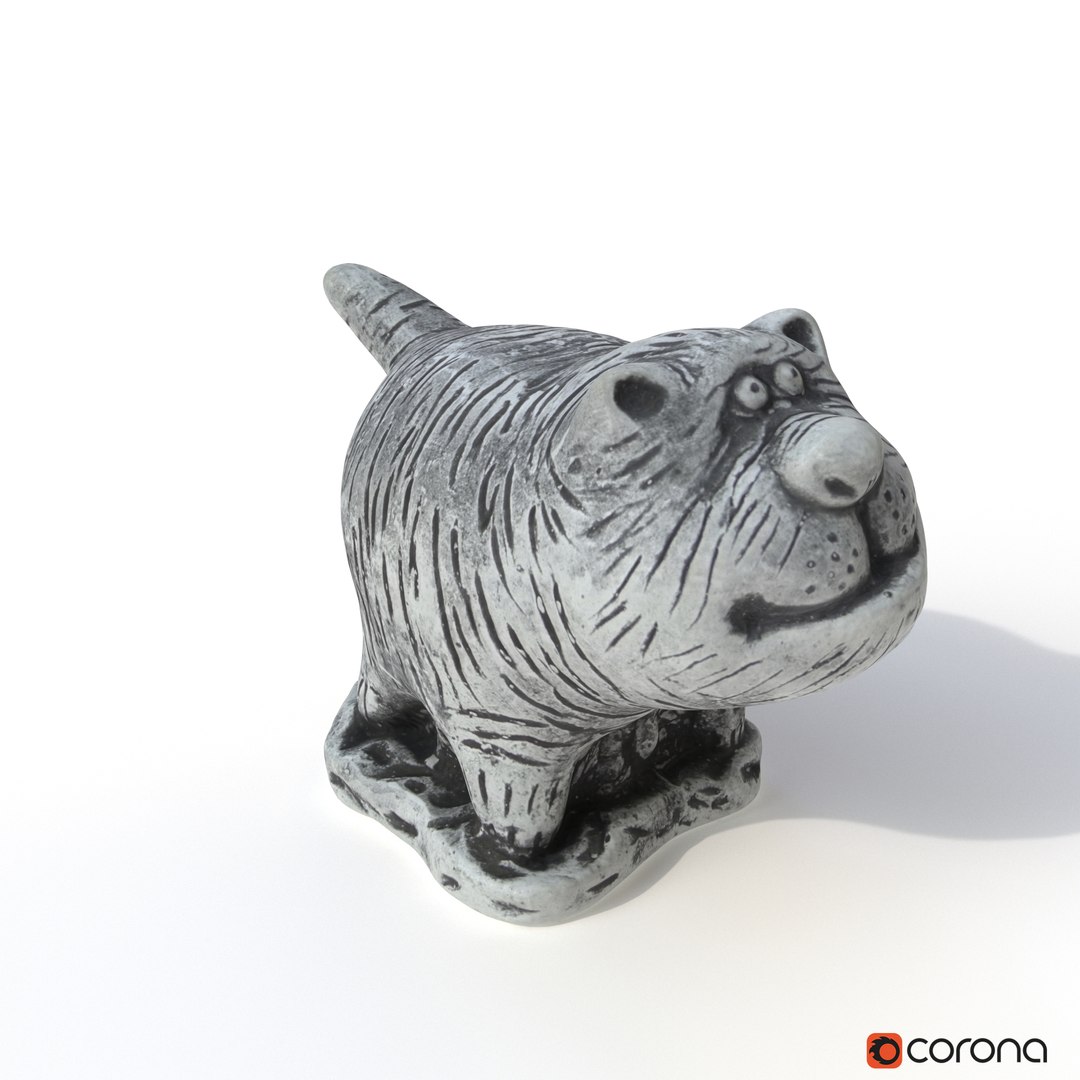 Cat Photogrammetry Renders 3D Model - TurboSquid 1207556