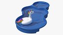 Laguna Pool and Inflatable Unicorn Pool Float