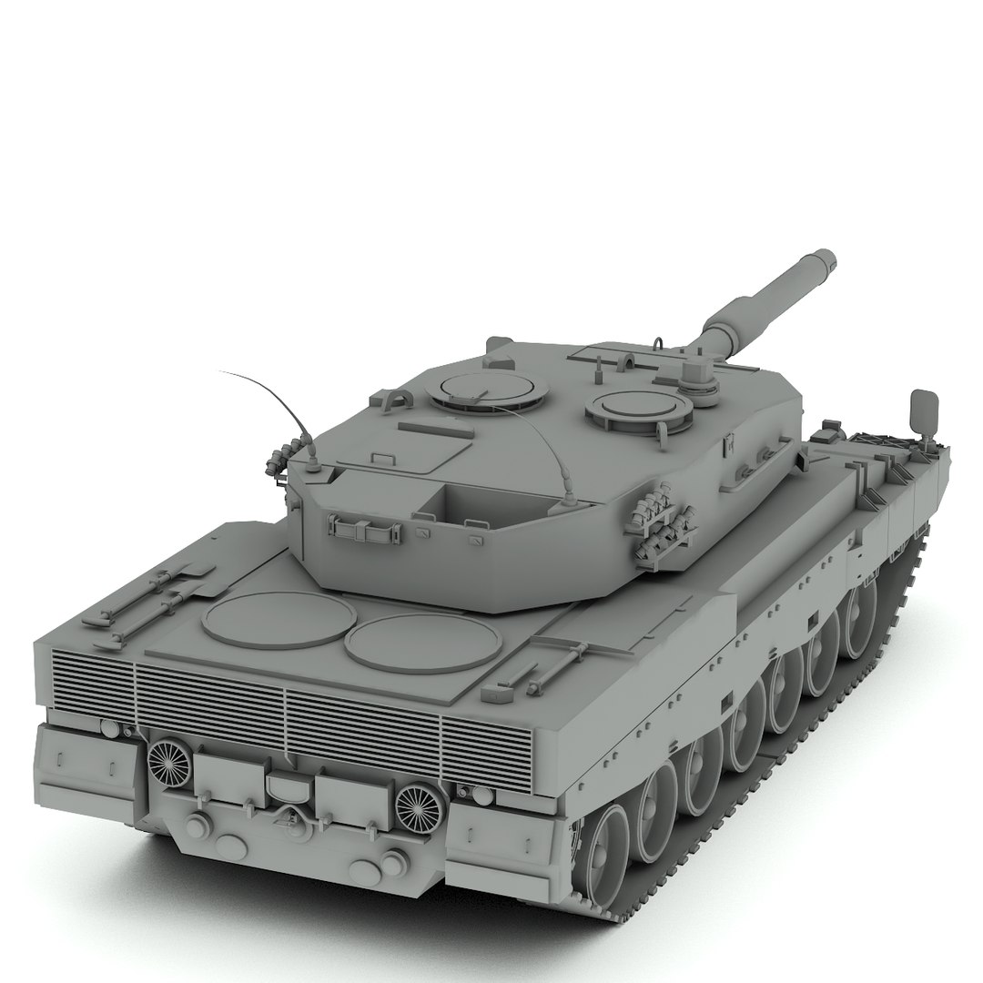 3ds Max Challenger Leopard M551