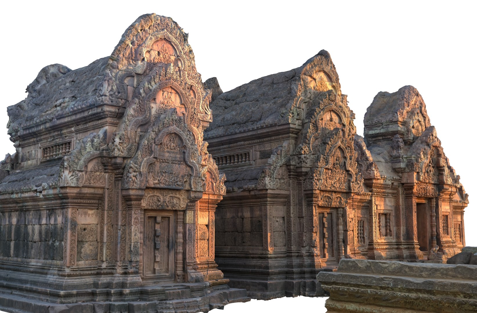 Red Temple Pack 3D Model - TurboSquid 2350766