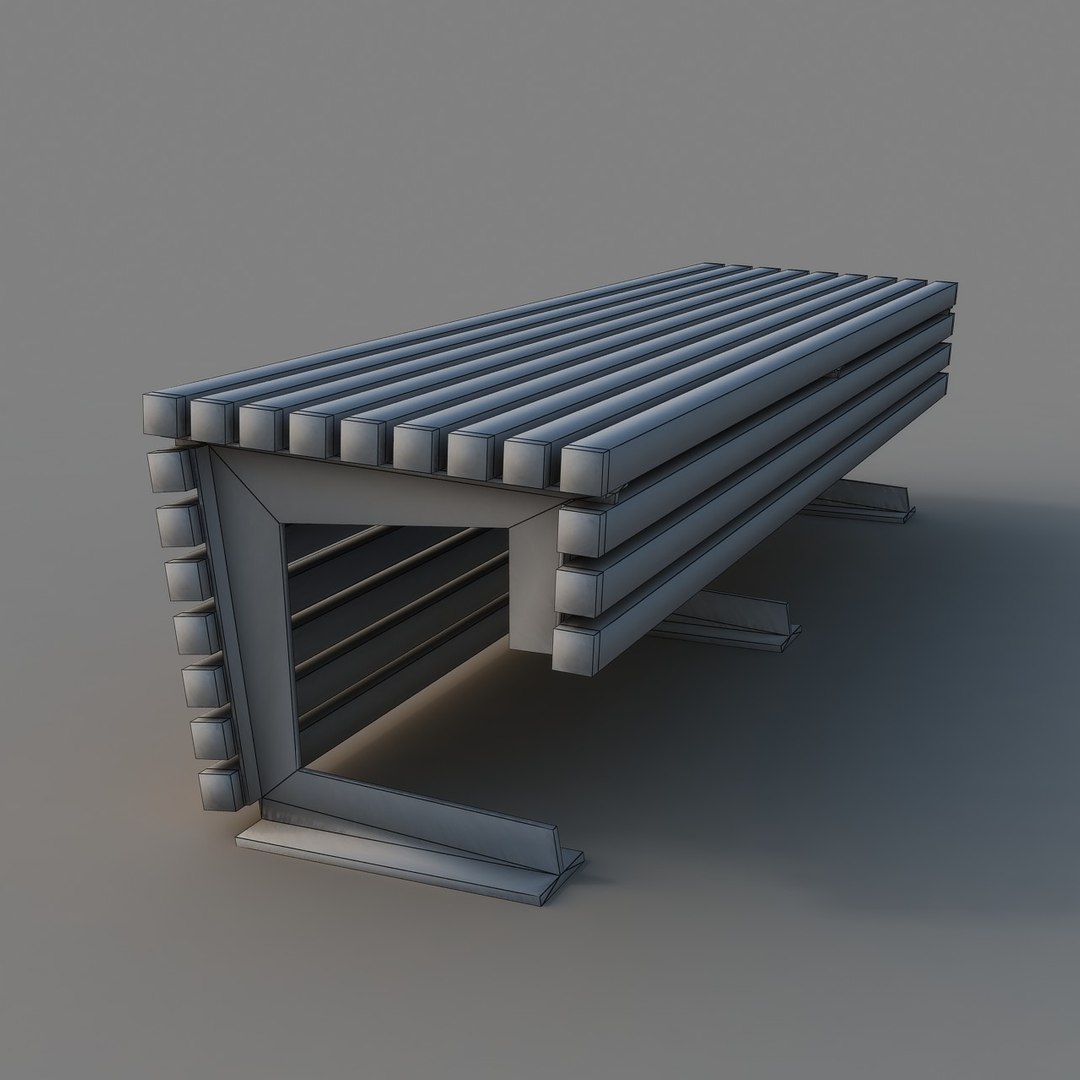 Ready Bench 3D Model - TurboSquid 1183847