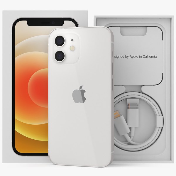 modelo 3d iPhone 12 mini Sin caja Blanco - TurboSquid 1693770