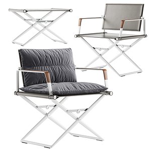 3D model Dedon SEAX lounge chair