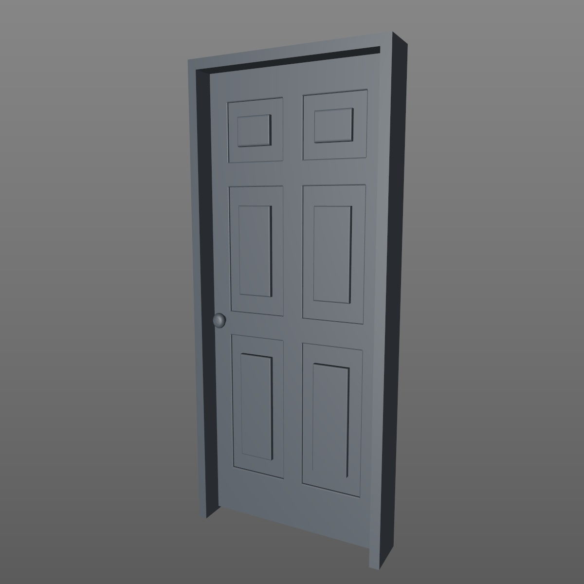 c4d rustic door